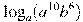 \log_a (a^{10}b^{6})