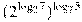 (2^{\log_{2}7})^{\log_{7}5}