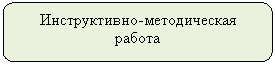 Скругленный прямоугольник: Инструктивно-методическая
работа