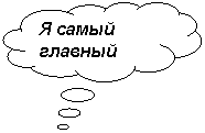 Выноска-облако: Я самый главный