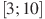 [3;10]