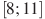 [8;11]