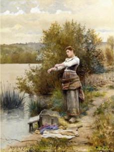 Описание: Knight_Daniel_Ridgway_The_Laundress.jpg (676x901, 106Kb)