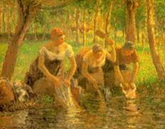Описание: Camille Pissarro Washerwomen Eragny-sur-Epte 1895.jpg (700x549, 138Kb)