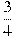\frac{3}{4}