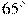 65^\circ