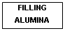 �������: FILLING

 ALUMINA

