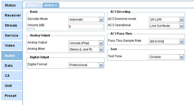 audio ird