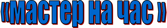 «мастер на час »