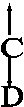 C,D