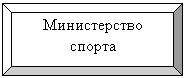 Багетная рамка: Министерство
спорта