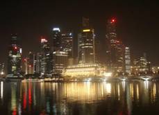 Night walking 5, Sentosa Island, Singapore