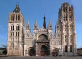 Cahédrale de Rouen : la façade