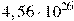 4,56\cdot {{10}^{26}}\,