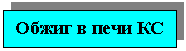 Подпись: Обжиг в печи КС