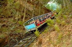A four minute thrill ride into the Jamison Valley.