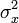 \sigma_x^2