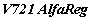 �������: V721 AlfaReg