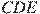 CDE