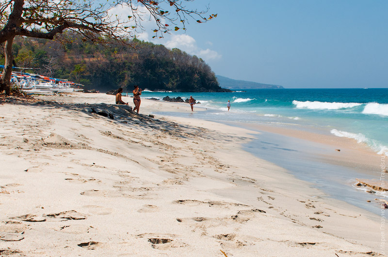 White sand beach, ����