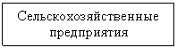 Подпись: Сельскохозяйственные предприятия