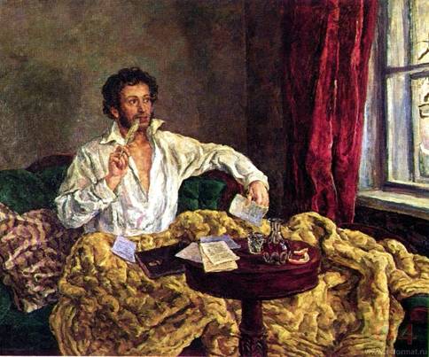 Пушкин в Михайловском. Кончаловский. 1932–1951