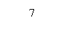 �������: 7