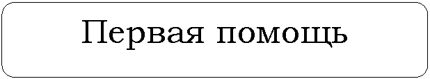 Скругленный прямоугольник: Первая помощь