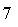 �������: 7