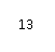 ����: 13