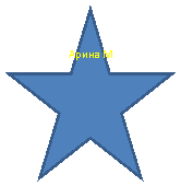 Зарезервировано: Арина М