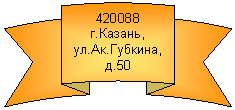 ������� ����� ����� �����: 420088

�.������,

��.��.�������, �.50

