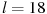 ��������: l = 18