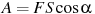 ��������: A=FS\cos\alpha 