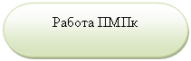 Блок-схема: знак завершения: Работа ПМПк