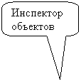 Скругленная прямоугольная выноска: Инспектор объектов