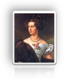 И. Штилер. Портрет баронессы Амалии Крюденер, 1828