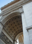 The Arc de Triomphe