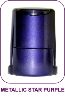 METALLIC STAR PURPLE - оснастка для печати в дизайнерском исполнении
окрашена вручную
