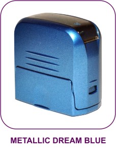 METALLIC DREAM BLUE Colop Printer Compact C30 - оснастка для печати в дизайнерском исполнении
окрашена вручную