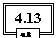 �������: 4.13 