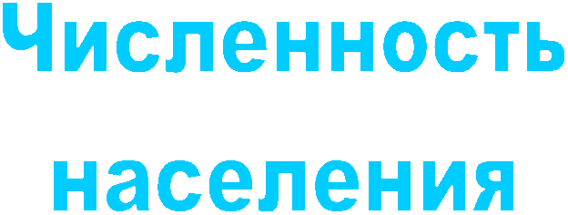 Численность
населения