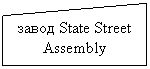 Блок-схема: ручной ввод: завод State Street Assembly