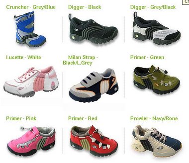 Growing shoes Inchworm