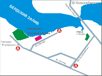 Схема проезда к пансионату Лесная сказка