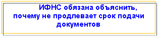 Подпись: объяснить, почему не продлевает срок подачи документов
