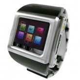 Mind Blowing Cell Phone Watch in Stainless Steel