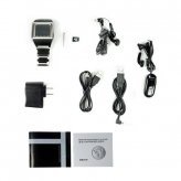 Mind Blowing Cell Phone Watch in Stainless Steel