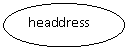 Овал: headdress