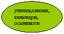 Овал: улитки,слизни,
кальмары,
осьминоги